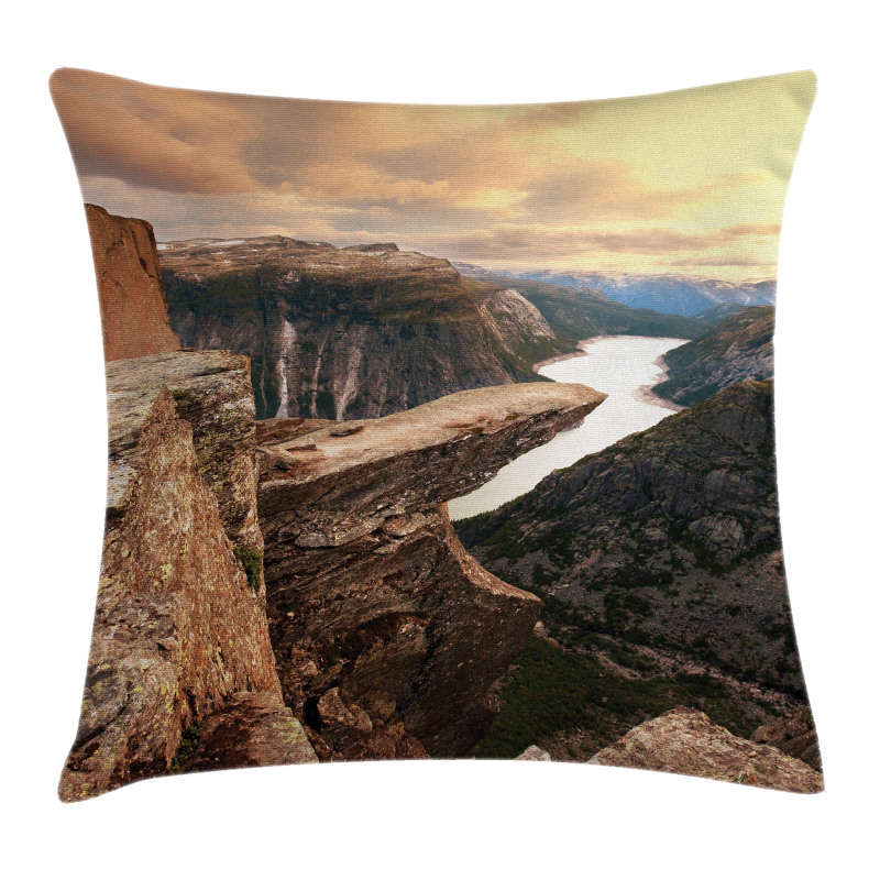 River Canyon Norway Pillow Cover