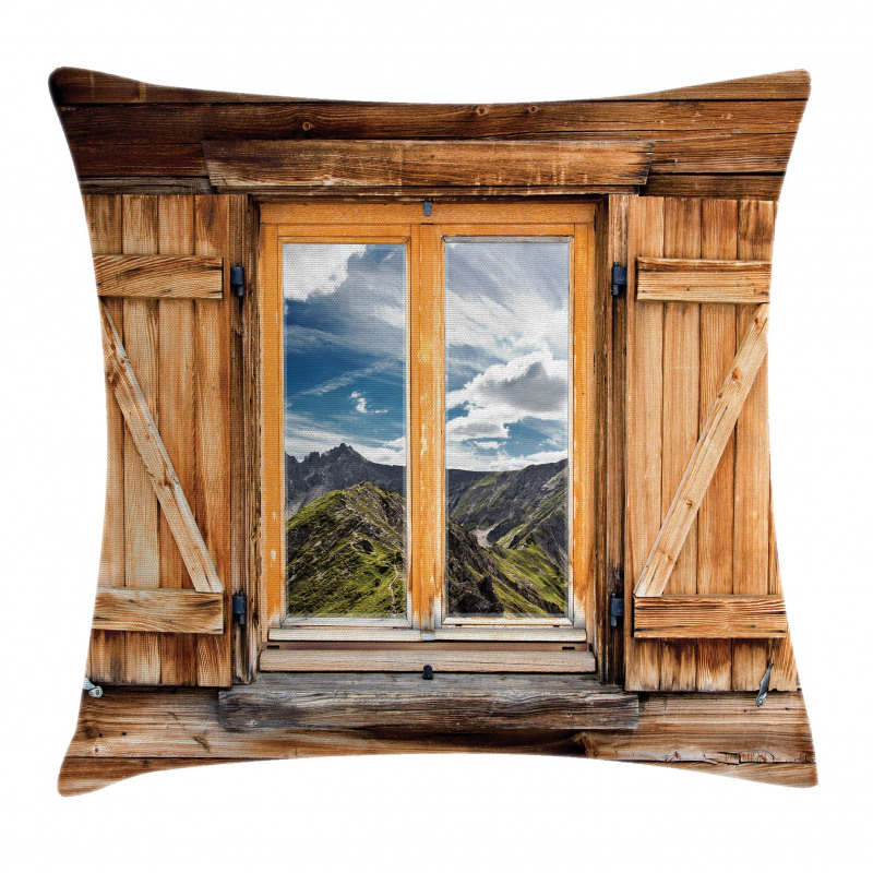 Mountains and Valleys Pillow Cover