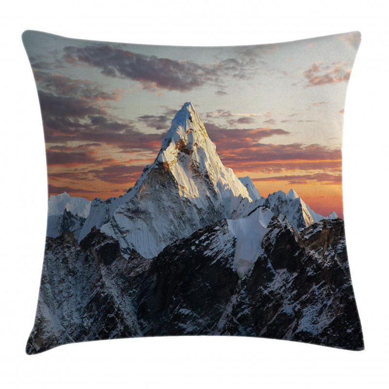 Mountain Nepal Everest Pillow Cover