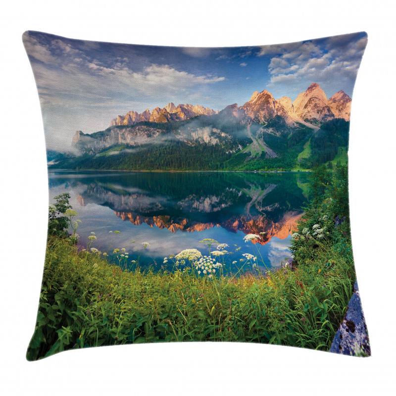 Sunny Summer Morning Pillow Cover