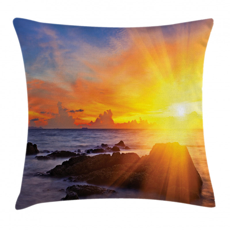 Colorful Sunset Sky Pillow Cover