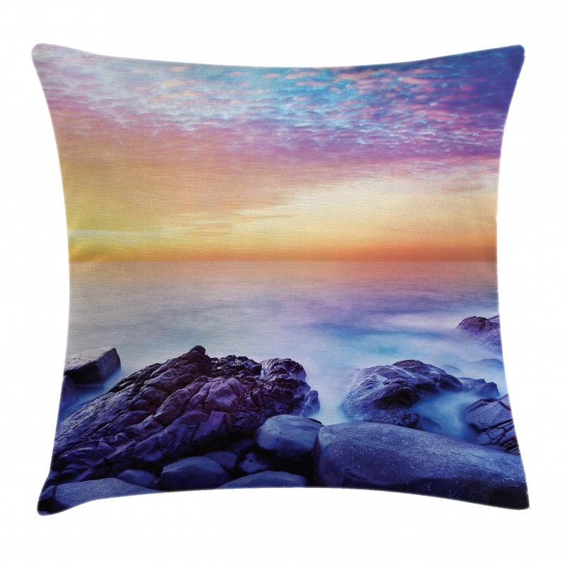 Morning Rainbow Colors Pillow Cover