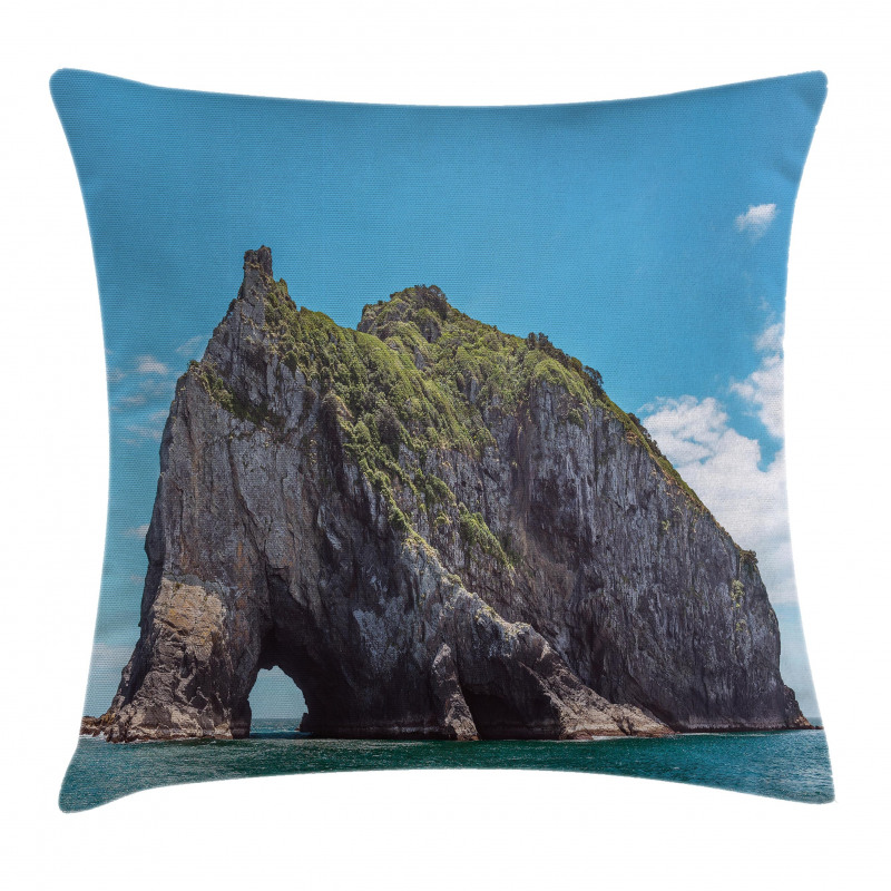 Elephant Shape Rock Bay Pillow Cover