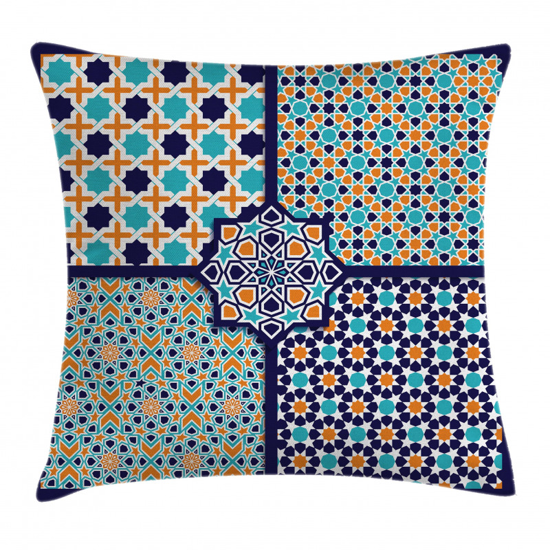 Mosaic Eastern Pattern Pillow Cover
