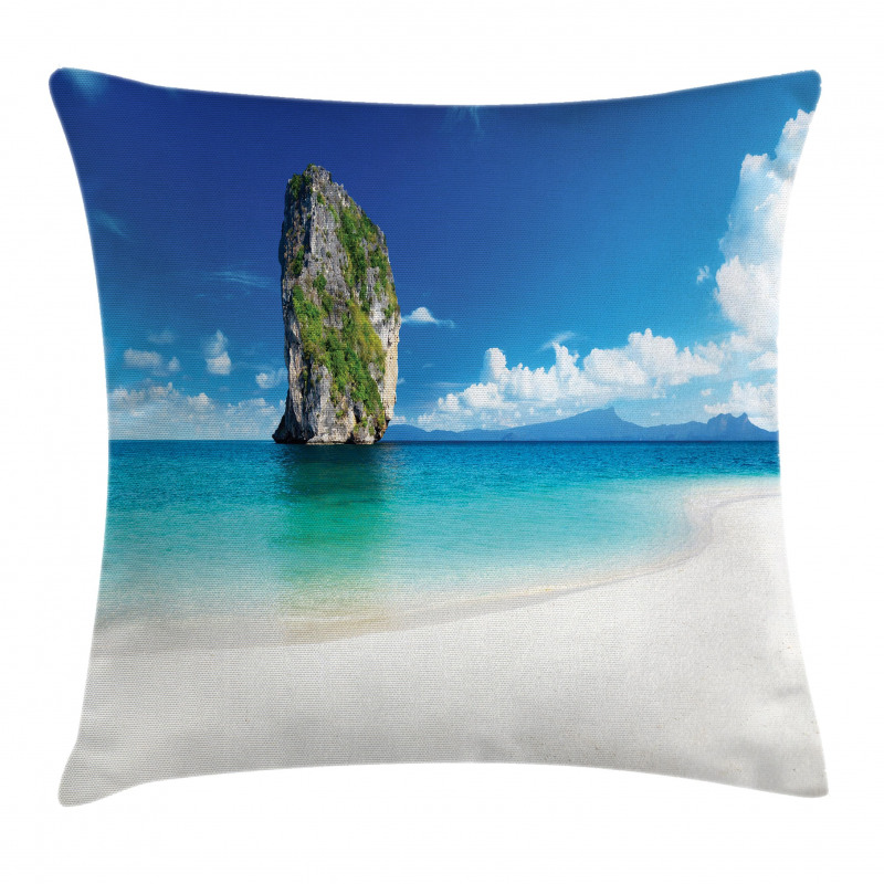 Exotic Coastline Pillow Cover