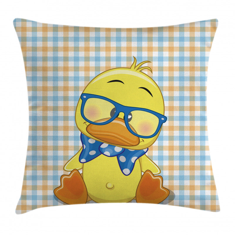 Hipster Boho Cool Duck Pillow Cover