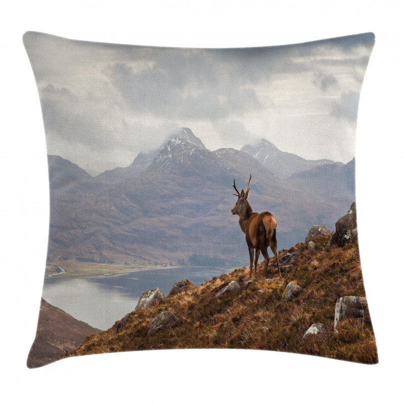 Western Ross Mountain View Pillow Cover