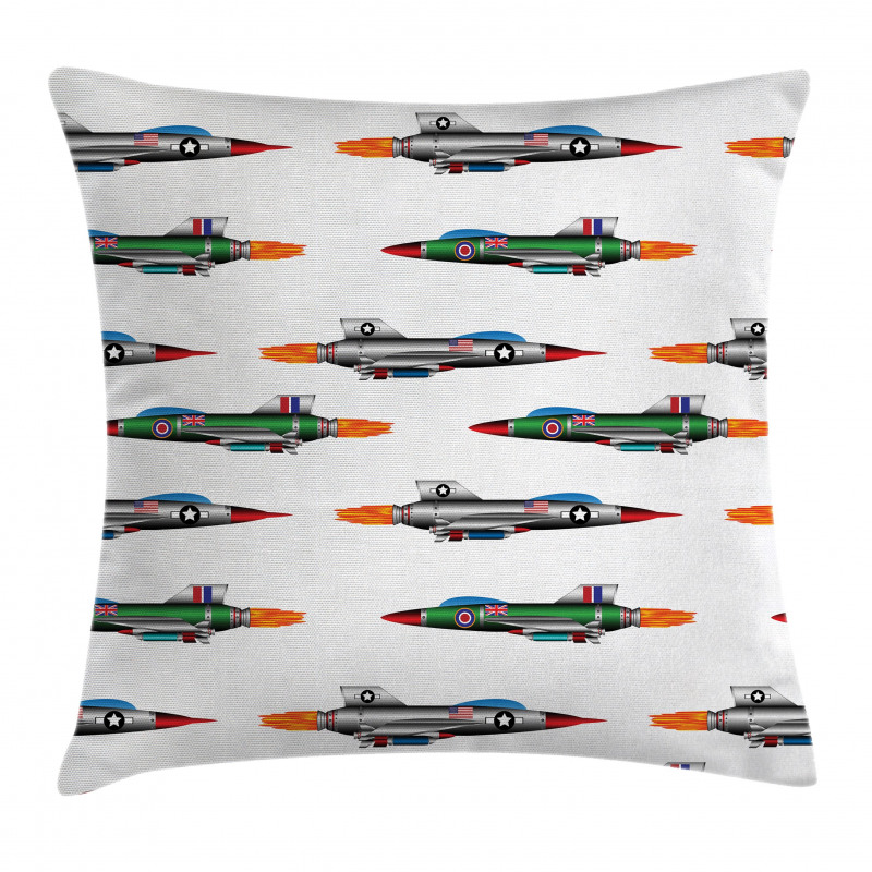 Jets Aviation Design Pillow Cover