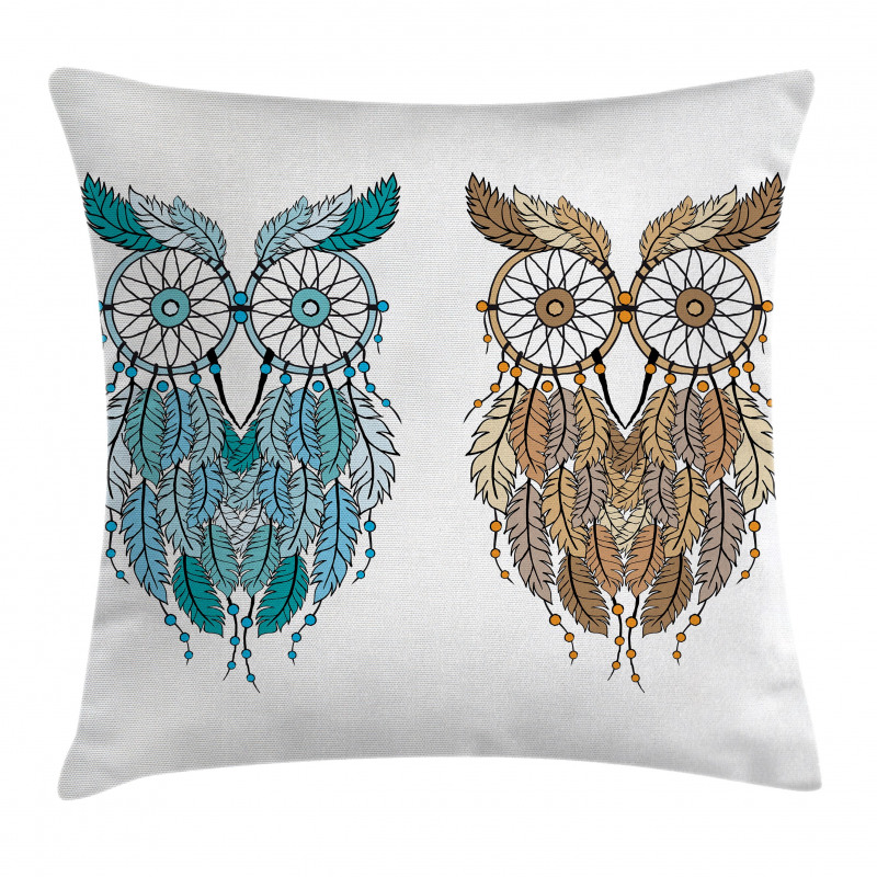 Farsighted Birds Pillow Cover
