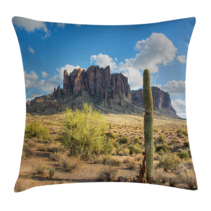 Canyon Cloudy Cliff Pillow Cover