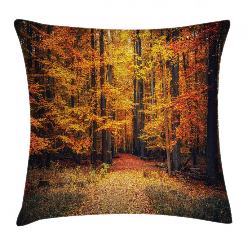 Vivid Leaf Plant Eco Pillow Cover