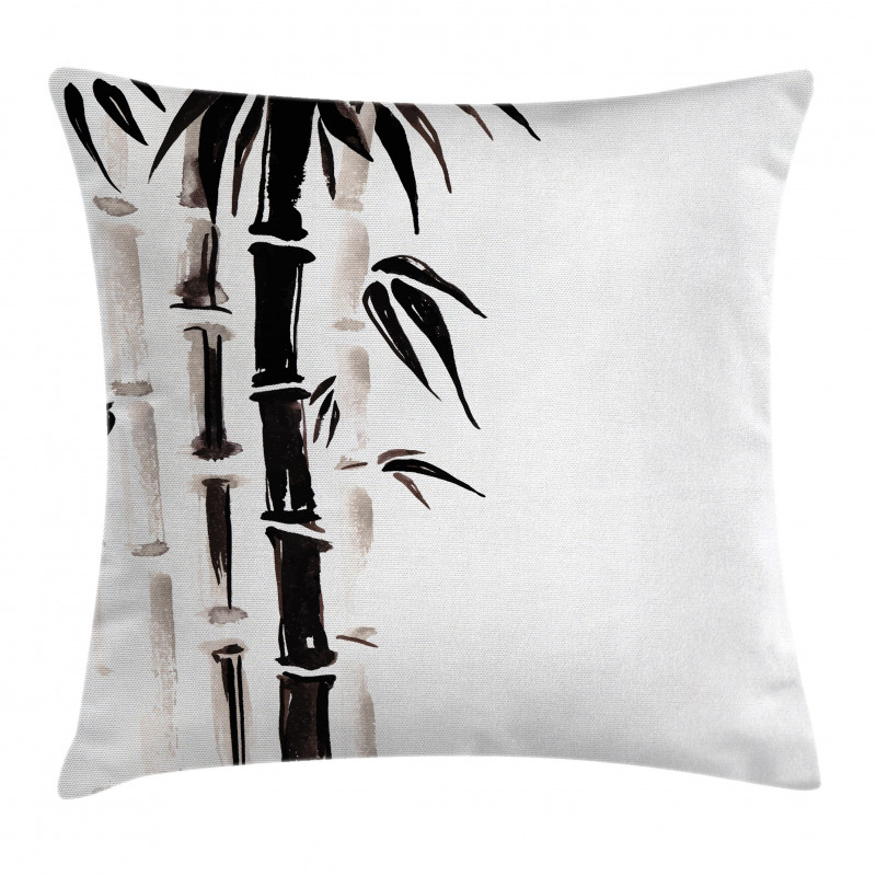 Bamboo Pattern Pillow Cover