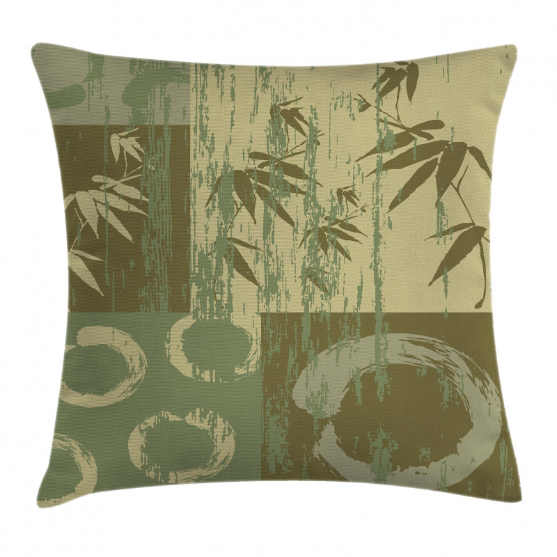 Vintage Bamboo Pillow Cover