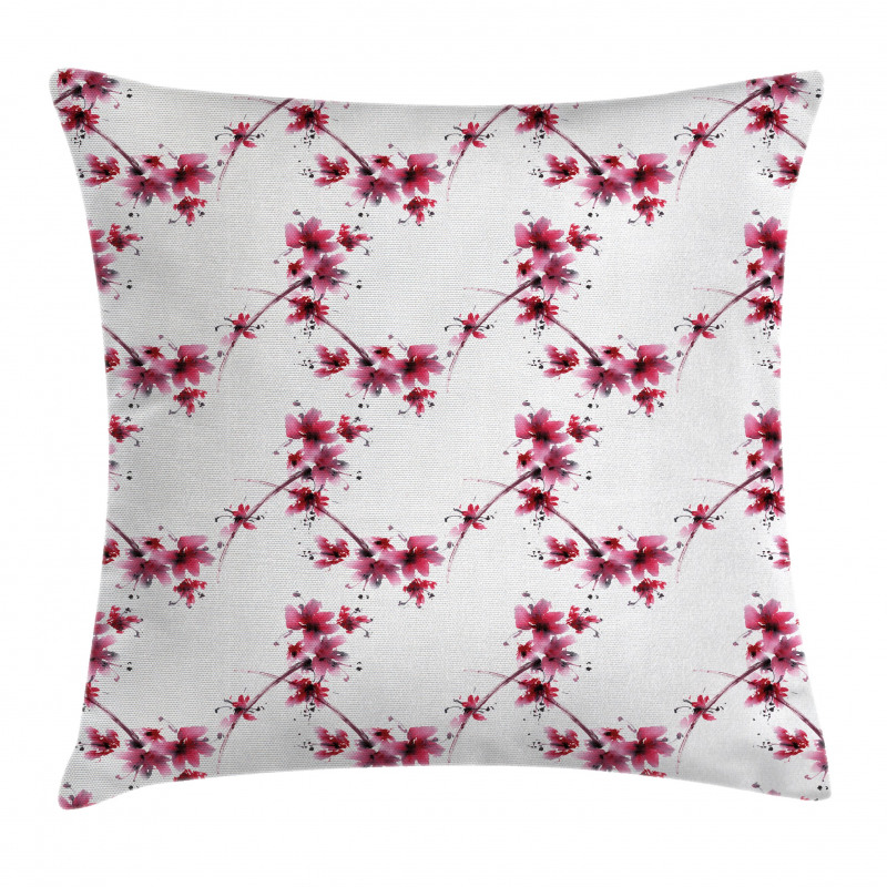 Petal Flower Ethnic Pillow Cover