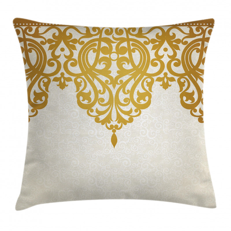 Medieval Baroque Art Pillow Cover
