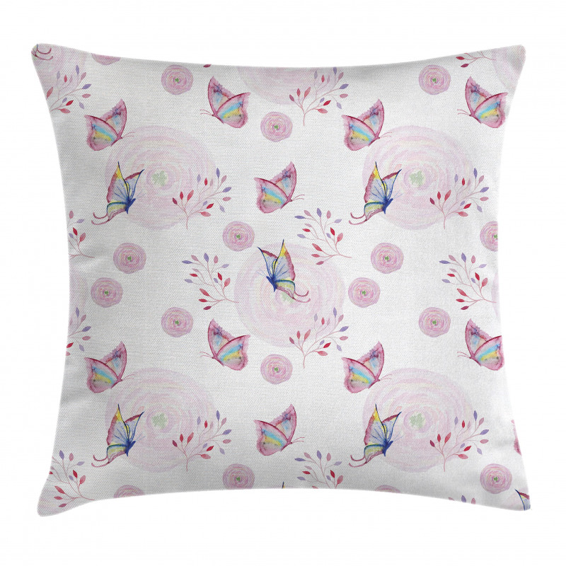 Romantic Spring Retro Pillow Cover