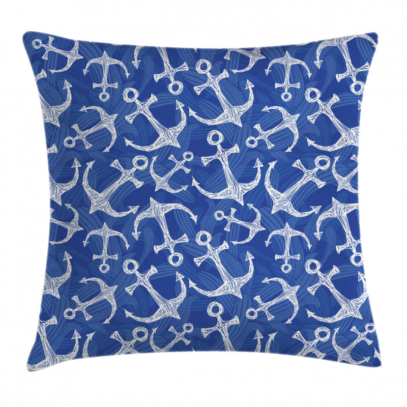 Marine Life Equipments Pillow Cover