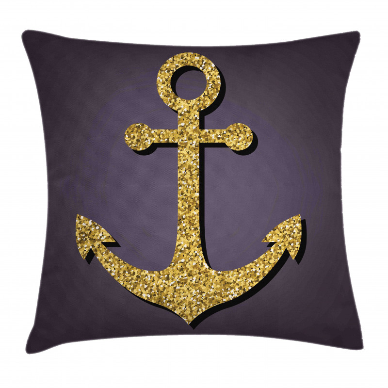 Anchor Pattern Tranquil Pillow Cover
