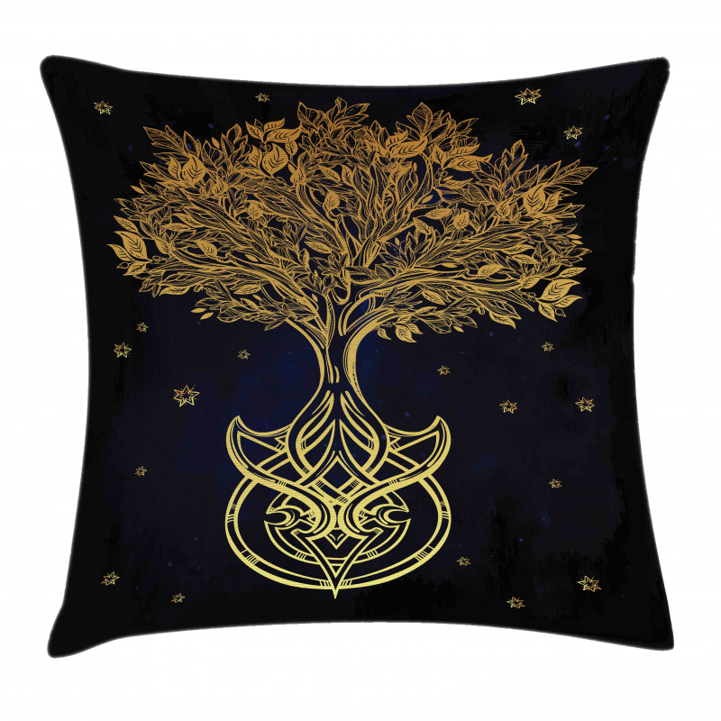 Night Stars Abstract Pillow Cover