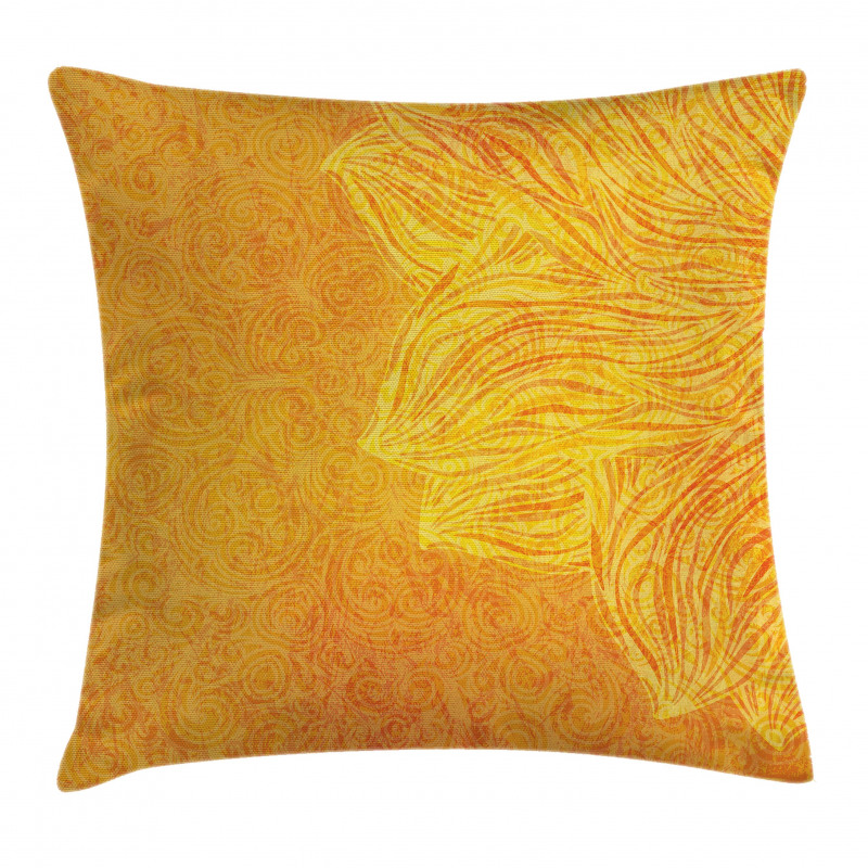 Old Tibal Grunge Motif Pillow Cover