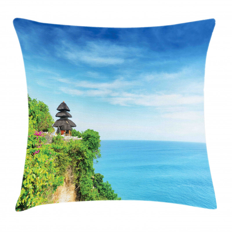 Seacoast in Summer Pillow Cover