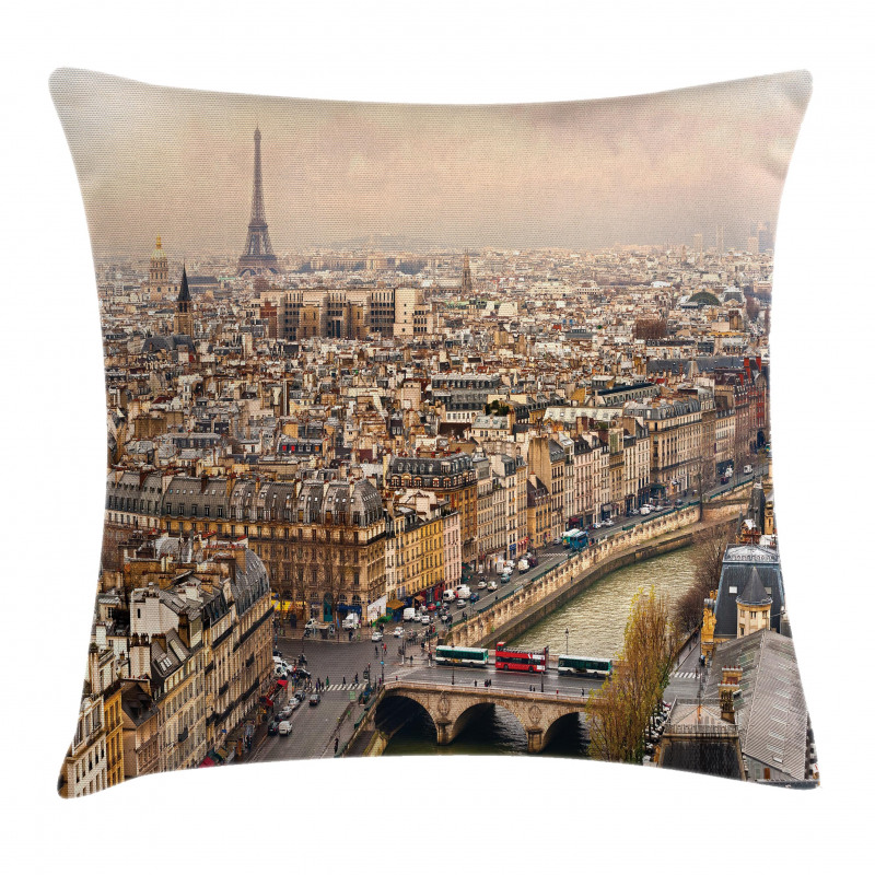 Streets Cityscape Pillow Cover