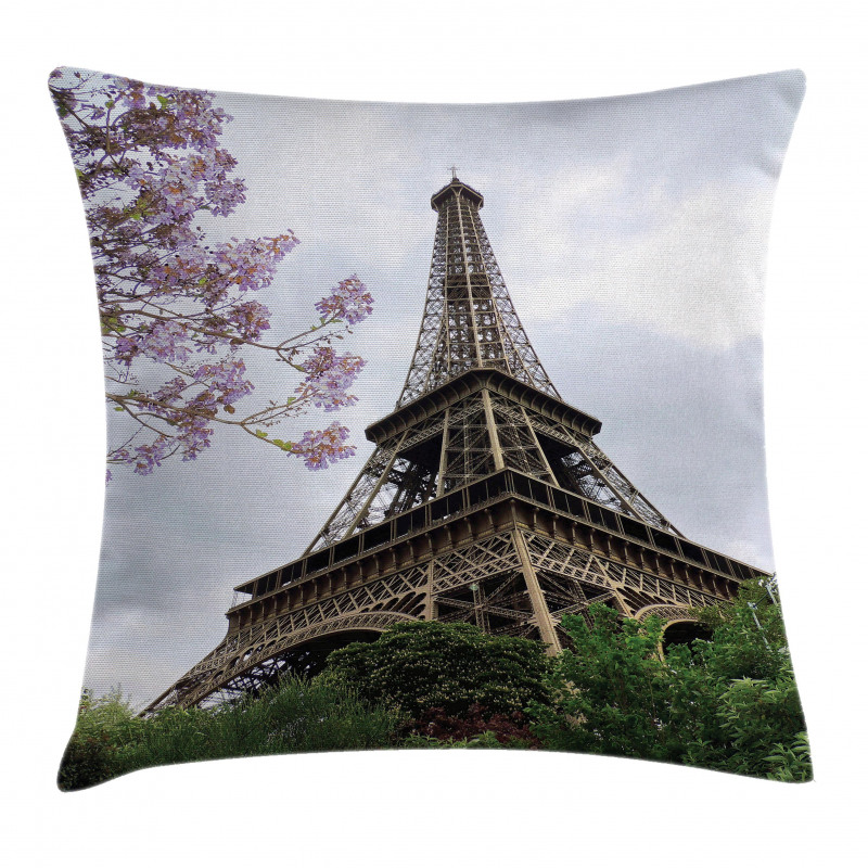 Colorful Blossoms Pillow Cover