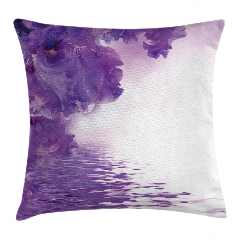 Iris Petals Pillow Cover