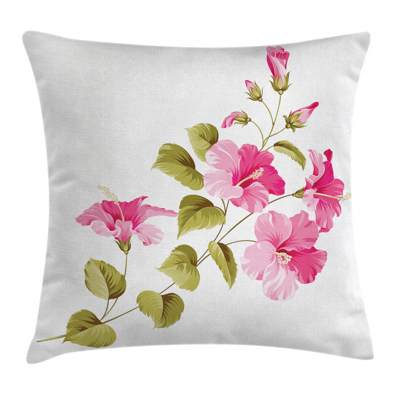 Wild Exotic Branches Pillow Cover