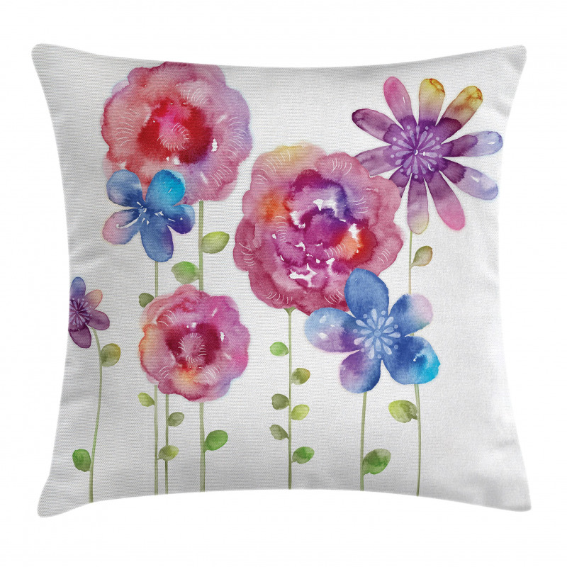 Bohemian Pink Blossom Pillow Cover
