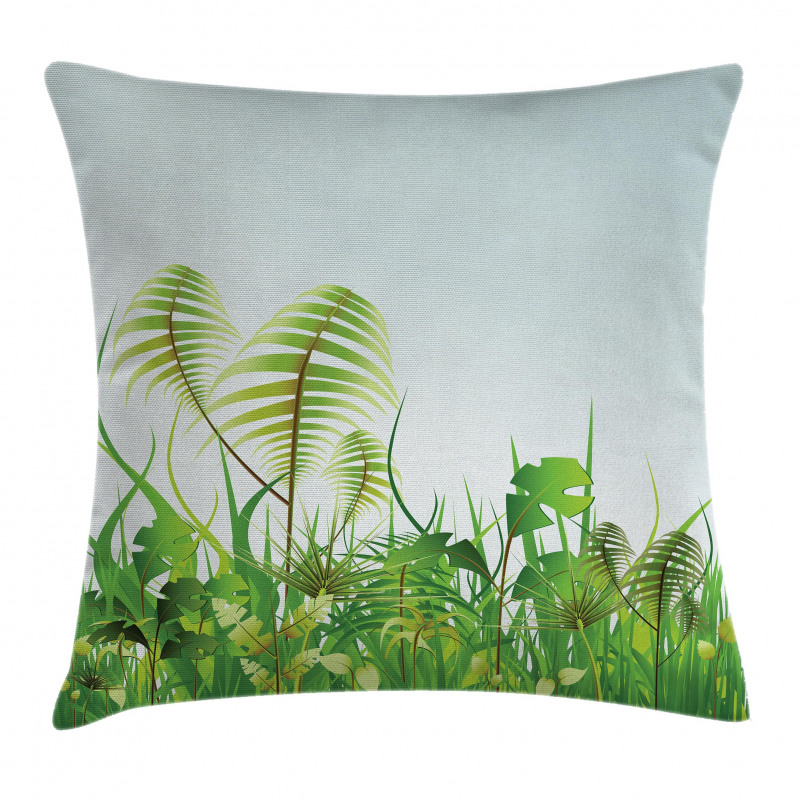 Plant Summer Garden Pillow Cover