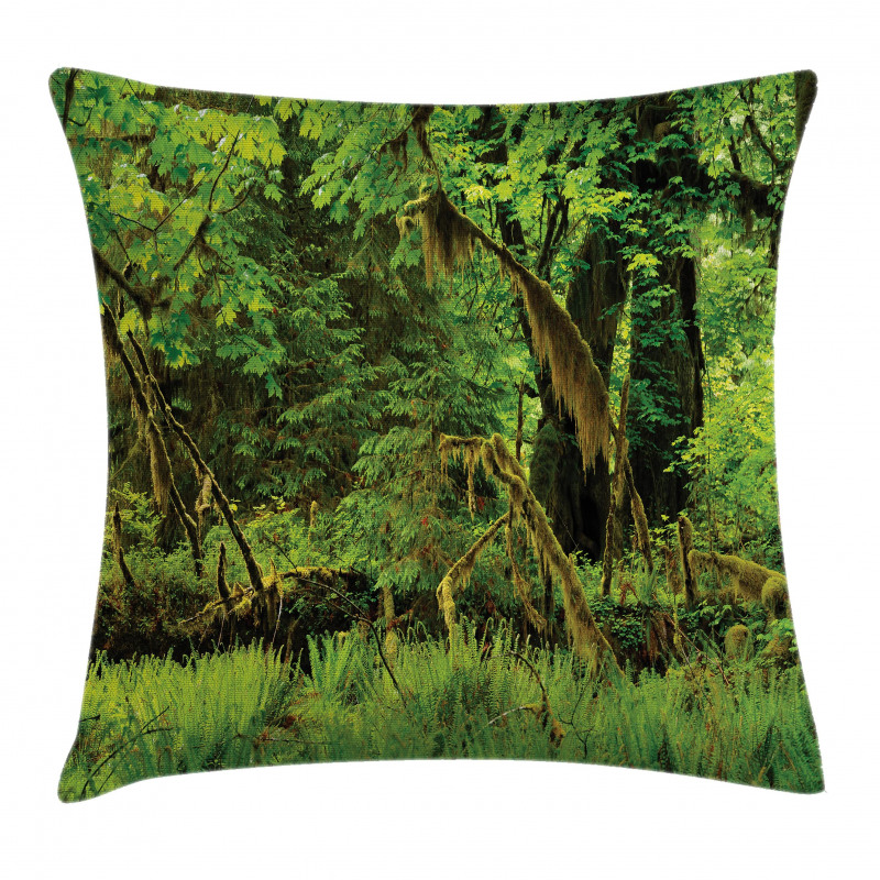 Tress Moss Wild Nature Pillow Cover