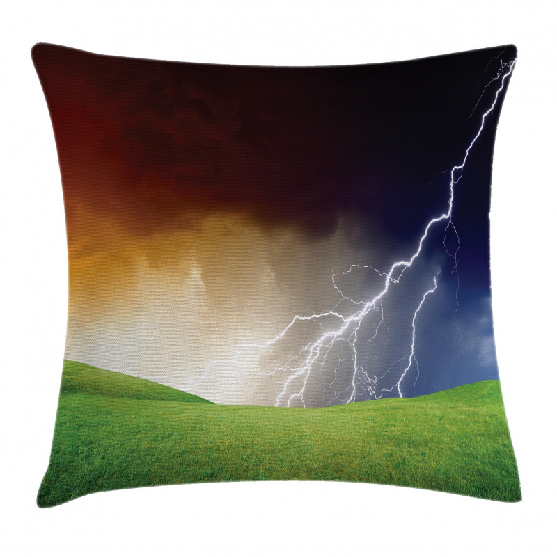 Thunder Field Pillow Cover