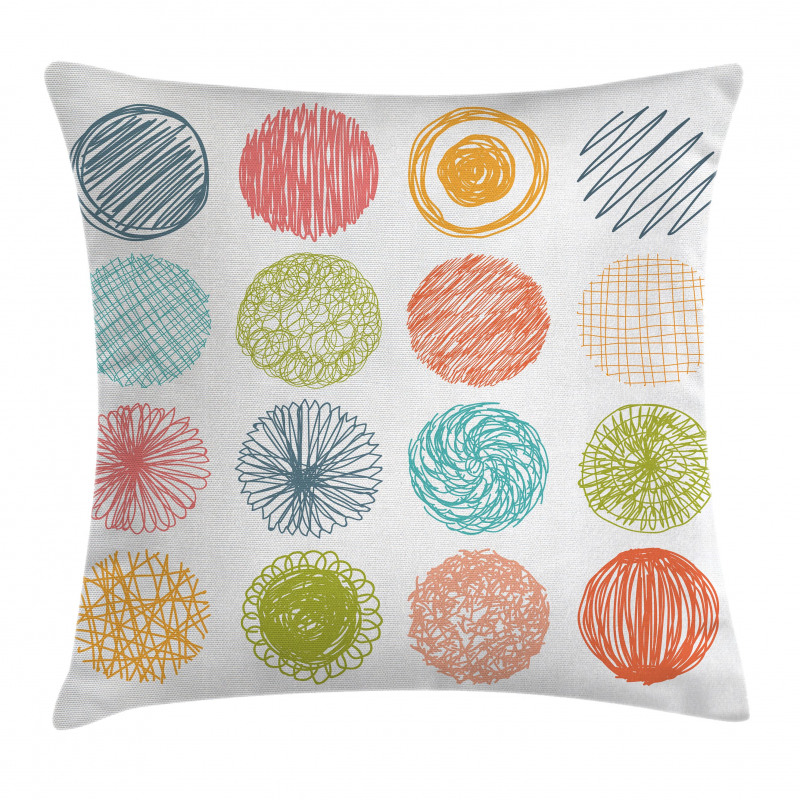 Childish Joyful Abstract Pillow Cover