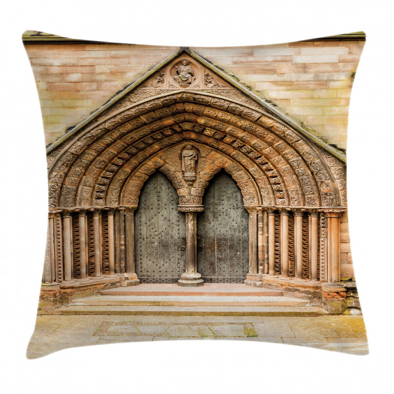 Medieval Door Pillow Cover