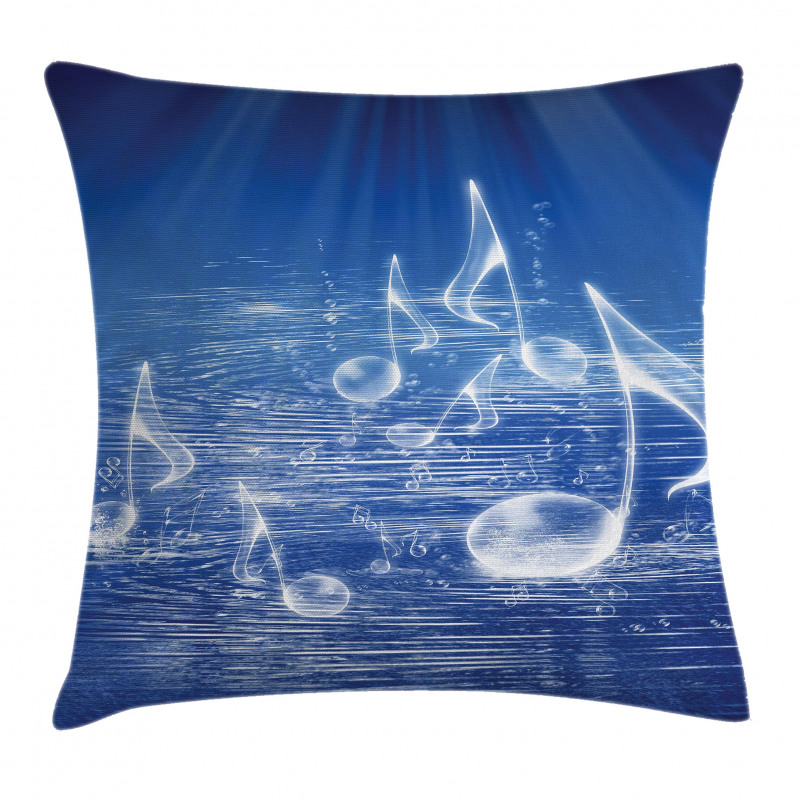 Music Nautical Melody Pillow Cover