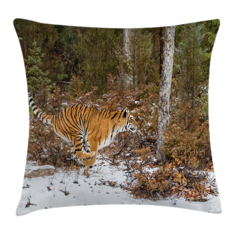 Bengal Tiger Wild Animal Pillow Cover