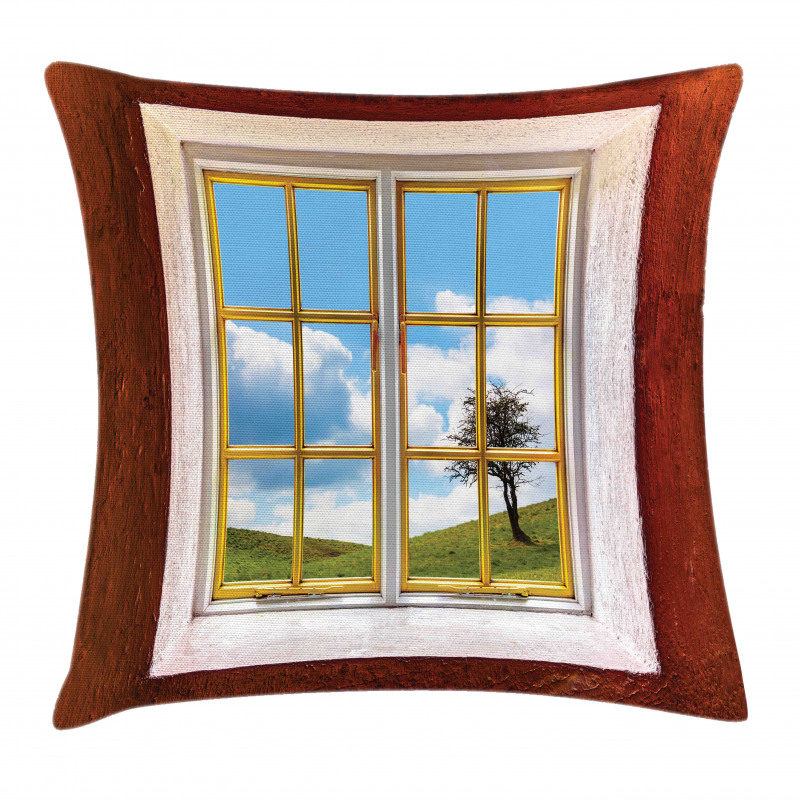 Meadow Grass Countryside Pillow Cover