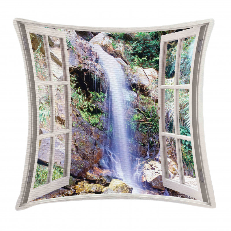 Open Window Cascade Pillow Cover