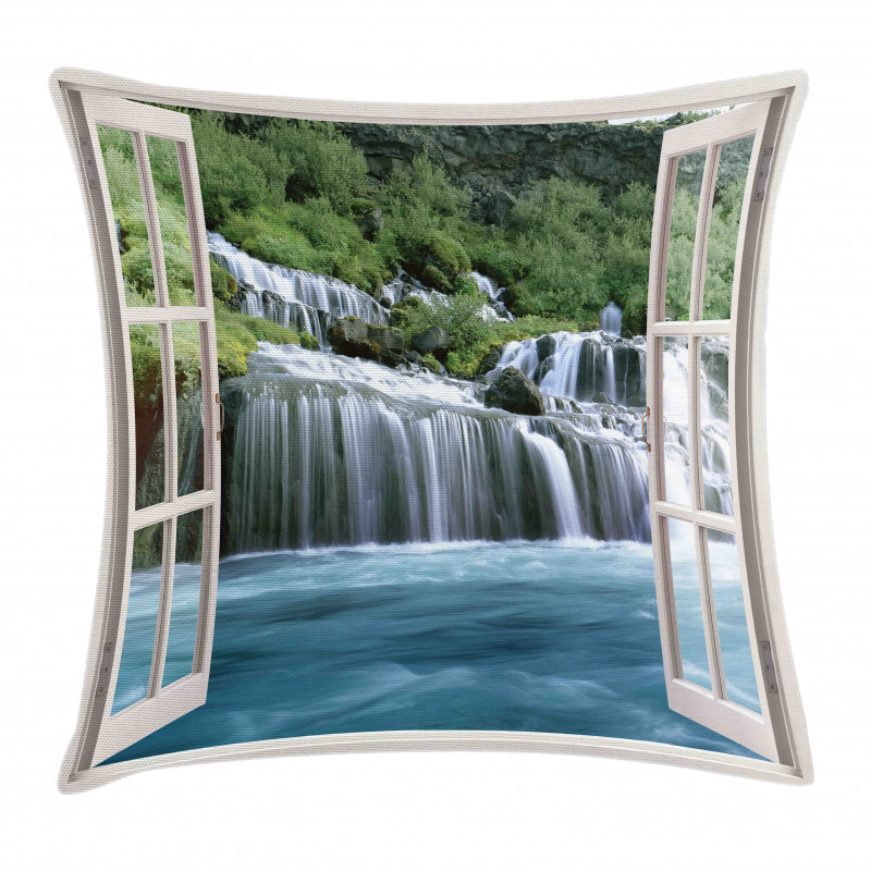 Majestic Paradise Pillow Cover