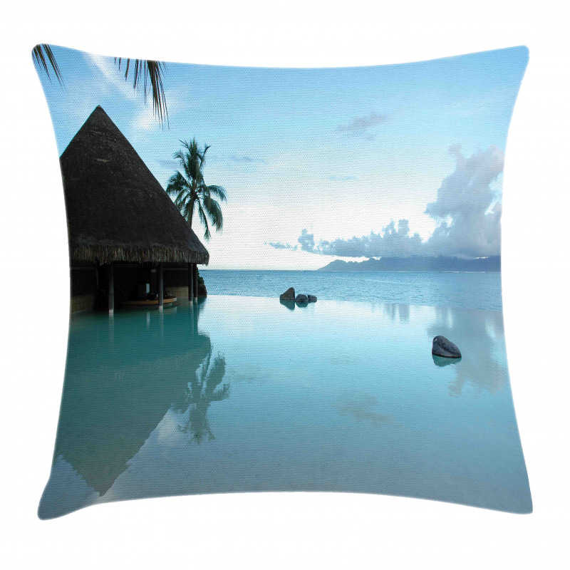 Wooden House Nature Pillow Cover
