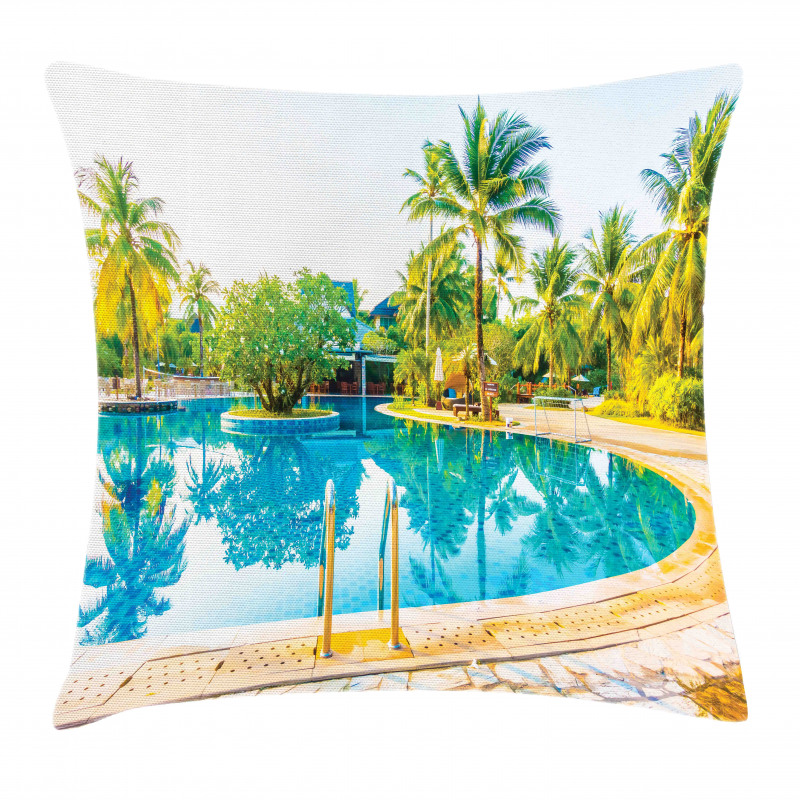 Pool Resort Travel Pillow Cover