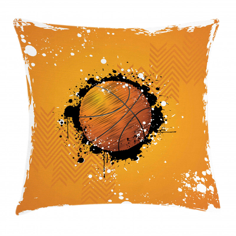 Basketball Splash Style Pillow Cover