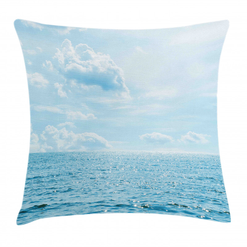 Calm Sea Paradise Pillow Cover