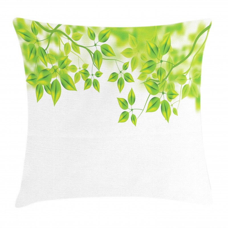 Leaves Spring Art Pillow Cover