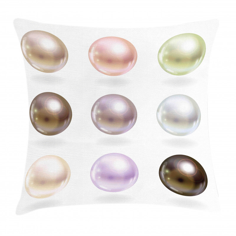Pastel Colored Bridal Pillow Cover