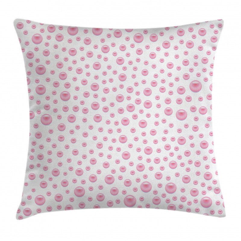 Baby Pink Bridal Theme Pillow Cover