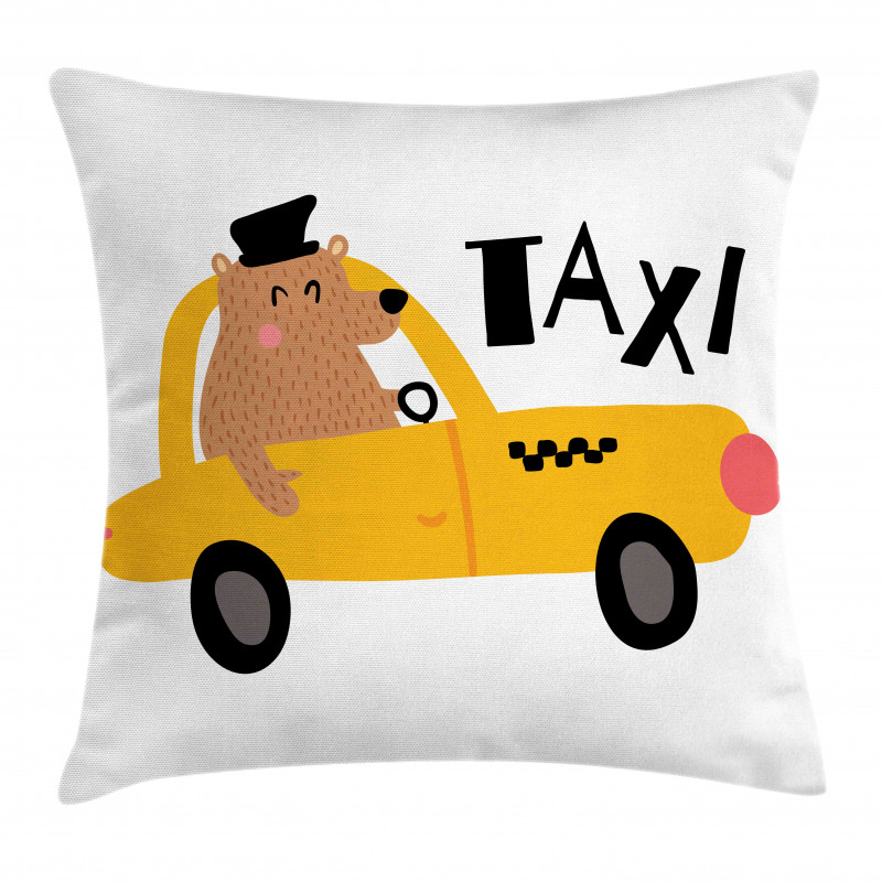 Taxi Minder Kılıfı Çocuksu Grafik Tatlı Hayvancık Yazılı Desen