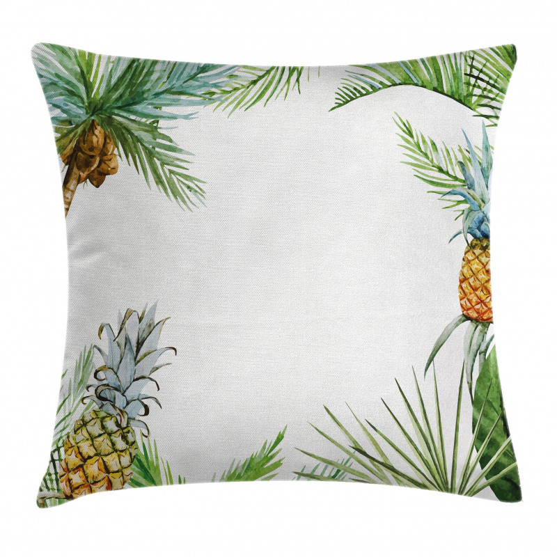 Exotic Palm Trees Pillow Cover