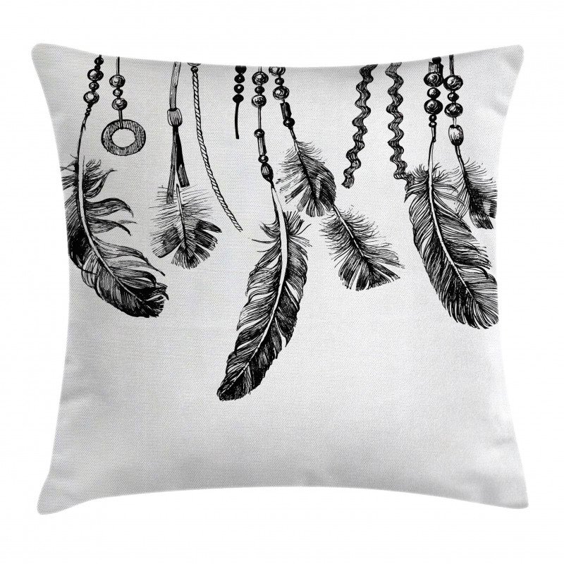 Native Feathers Pillow Cover